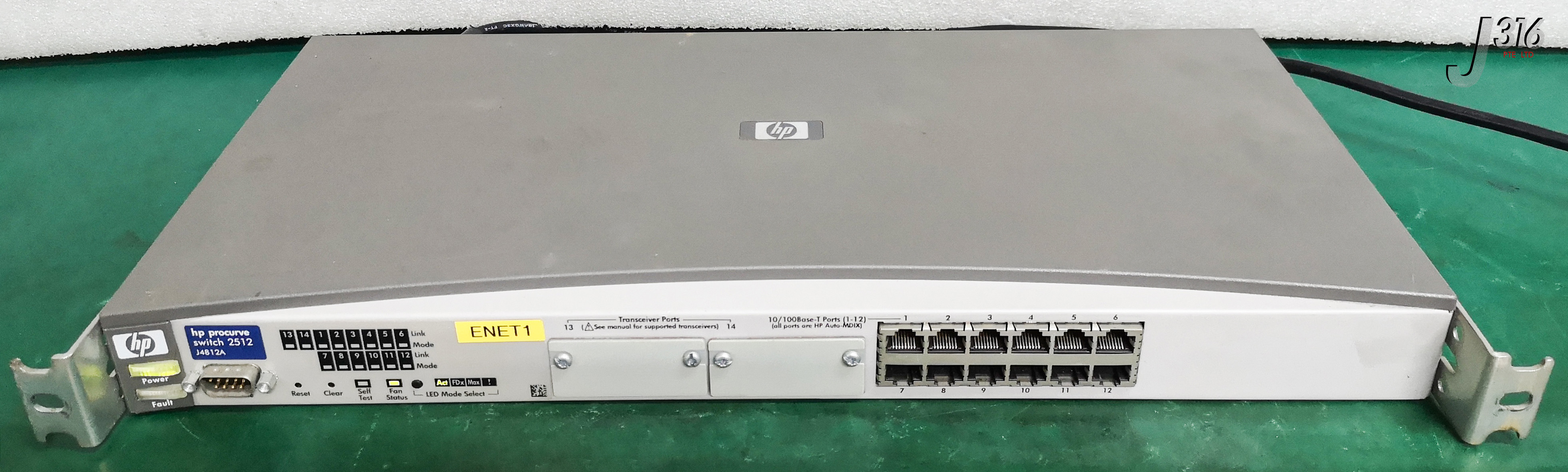 Hp procurve switch 2512 j4812a настройка